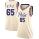 Alex Reese ＃65 Women's Swingman Cream Philadelphia 76ers Jersey - City Edition