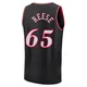 Alex Reese ＃65 Youth Black Philadelphia 76ers Fast Break Classic Edition Jersey