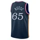 Alex Reese ＃65 Youth Swingman 2025/26 Philadelphia 76ers Navy City Edition Jersey