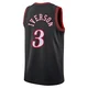 Allen Iverson ＃3 Youth Swingman Black Philadelphia 76ers Classic Edition Jersey
