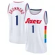 Andre Drummond ＃1 Men's 2024/25 Philadelphia 76ers White Fast Break City Edition Jersey