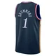 Andre Drummond ＃1 Men's Swingman 2025/26 Philadelphia 76ers Navy City Edition Jersey