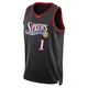 Andre Drummond ＃1 Men's Swingman Black Philadelphia 76ers Classic Edition Jersey