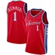 Andre Drummond ＃1 Men's Swingman Red Philadelphia 76ers Jersey - Statement Edition