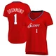 Andre Drummond ＃1 Women's Red Philadelphia 76ers Fast Break Jersey - Statement Edition