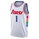Andre Drummond ＃1 Youth Swingman 2024/25 Philadelphia 76ers White City Edition Jersey