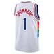 Andre Drummond ＃1 Youth Swingman 2024/25 Philadelphia 76ers White City Edition Jersey