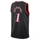 Andre Drummond ＃1 Youth Swingman Black Philadelphia 76ers Classic Edition Jersey
