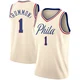 Andre Drummond ＃1 Youth Swingman Cream Philadelphia 76ers Jersey - City Edition