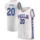 Cameron Payne ＃20 Men's White Philadelphia 76ers Fast Break Jersey - Association Edition