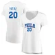 Cameron Payne ＃20 Women's White Philadelphia 76ers Fast Break Jersey - Association Edition