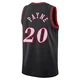 Cameron Payne ＃20 Youth Swingman Black Philadelphia 76ers Classic Edition Jersey