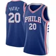 Cameron Payne ＃20 Youth Swingman Blue Philadelphia 76ers Jersey - Icon Edition