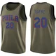 Cameron Payne ＃20 Youth Swingman Green Philadelphia 76ers Salute to Service Jersey