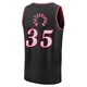 Clarence Weatherspoon ＃35 Men's Black Philadelphia 76ers Fast Break Classic Edition Jersey