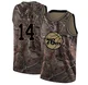 Danny Green ＃14 Men's Swingman Camo Philadelphia 76ers Realtree Collection Jersey