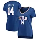Danny Green ＃14 Women's Royal Philadelphia 76ers Fast Break Jersey - Icon Edition