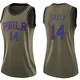 Danny Green ＃14 Women's Swingman Green Philadelphia 76ers Salute to Service Jersey