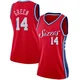 Danny Green ＃14 Women's Swingman Red Philadelphia 76ers Jersey - Statement Edition