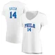 Danny Green ＃14 Women's White Philadelphia 76ers Fast Break Jersey - Association Edition