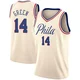 Danny Green ＃14 Youth Swingman Cream Philadelphia 76ers Jersey - City Edition