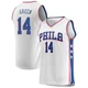 Danny Green ＃14 Youth White Philadelphia 76ers Fast Break Jersey - Association Edition