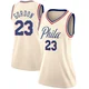 Eric Gordon ＃23 Women's Swingman Cream Philadelphia 76ers Jersey - City Edition