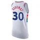 Furkan Korkmaz ＃30 Men's Authentic 2024/25 Philadelphia 76ers White City Edition Jersey