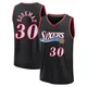 Furkan Korkmaz ＃30 Youth Black Philadelphia 76ers Fast Break Classic Edition Jersey