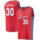 Furkan Korkmaz ＃30 Youth Red Philadelphia 76ers Fast Break Jersey - Statement Edition