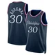 Furkan Korkmaz ＃30 Youth Swingman 2025/26 Philadelphia 76ers Navy City Edition Jersey
