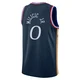 Igor Milicic Jr. ＃0 Men's Swingman 2025/26 Philadelphia 76ers Navy City Edition Jersey