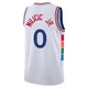 Igor Milicic Jr. ＃0 Youth Swingman 2024/25 Philadelphia 76ers White City Edition Jersey