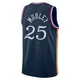 Isaiah Mobley ＃25 Youth Swingman 2025/26 Philadelphia 76ers Navy City Edition Jersey