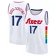 Jalen Hood-Schifino ＃17 Youth 2024/25 Philadelphia 76ers White Fast Break City Edition Jersey