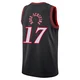 Jalen Hood-Schifino ＃17 Youth Swingman Black Philadelphia 76ers Classic Edition Jersey