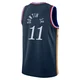 Jeff Dowtin Jr. ＃11 Men's Swingman 2025/26 Philadelphia 76ers Navy City Edition Jersey