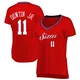 Jeff Dowtin Jr. ＃11 Women's Red Philadelphia 76ers Fast Break Jersey - Statement Edition