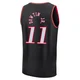 Jeff Dowtin Jr. ＃11 Youth Black Philadelphia 76ers Fast Break Classic Edition Jersey