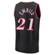 Joel Embiid ＃21 Youth Black Philadelphia 76ers Fast Break Classic Edition Jersey