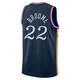 Johni Broome ＃22 Men's Swingman 2025/26 Philadelphia 76ers Navy City Edition Jersey