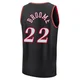 Johni Broome ＃22 Youth Black Philadelphia 76ers Fast Break Classic Edition Jersey