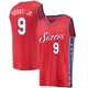 Kelly Oubre Jr. ＃9 Men's Red Philadelphia 76ers Fast Break Jersey - Statement Edition