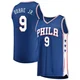 Kelly Oubre Jr. ＃9 Men's Royal Philadelphia 76ers Fast Break Jersey - Icon Edition