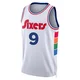 Kelly Oubre Jr. ＃9 Youth Swingman 2024/25 Philadelphia 76ers White City Edition Jersey