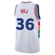 Malcolm Hill ＃36 Youth Swingman 2024/25 Philadelphia 76ers White City Edition Jersey