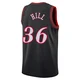 Malcolm Hill ＃36 Youth Swingman Black Philadelphia 76ers Classic Edition Jersey