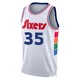 Marcus Bagley ＃35 Men's Swingman 2024/25 Philadelphia 76ers White City Edition Jersey