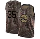 Marcus Bagley ＃35 Men's Swingman Camo Philadelphia 76ers Realtree Collection Jersey