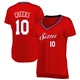 Maurice Cheeks ＃10 Women's Red Philadelphia 76ers Fast Break Jersey - Statement Edition